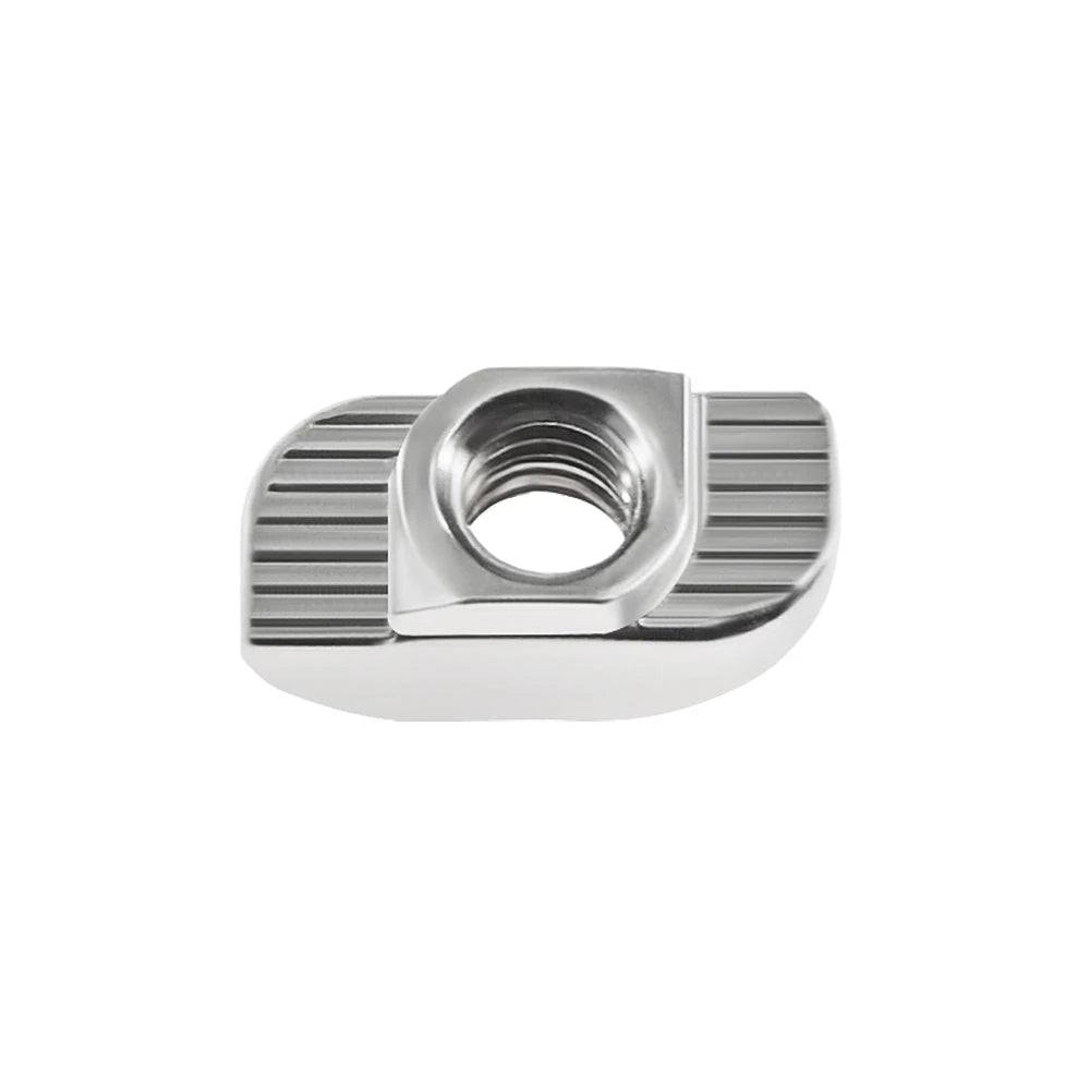 Custom 50pcs/lot 3D Printer Parts M3/M4/M5 Carbon Steel T type Nuts Fastener Aluminum Connector For 2020 Industrial Profile Manufacturer