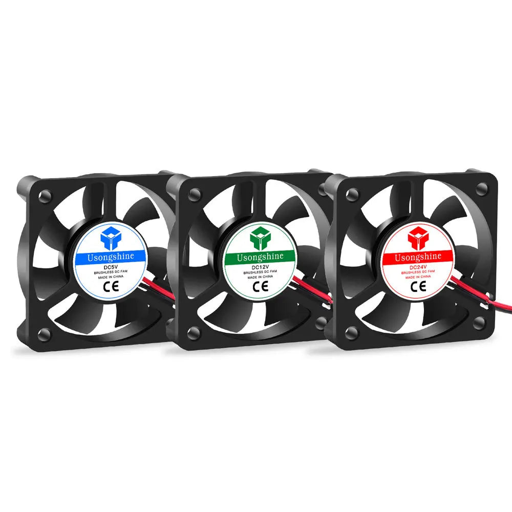 Custom 3D Printer Cooling fan 3010 4010 5010 DC 5/12/24V Brushless  Cooler Fan DC for heatsink cooler cooling radiator 2 pin  Fans Manufacturer
