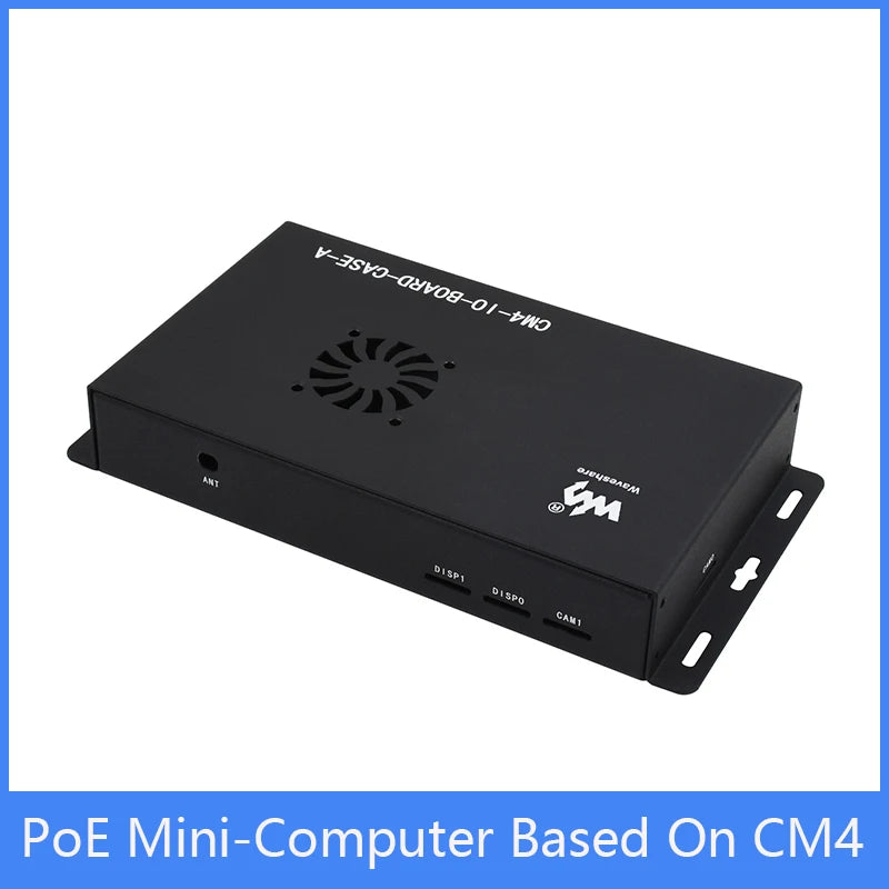 Custom PoE Mini-Computer Based On CM4,Integrated 802.3af PoE circuit, dedicated to Compute Module 4 core board Manufacturer