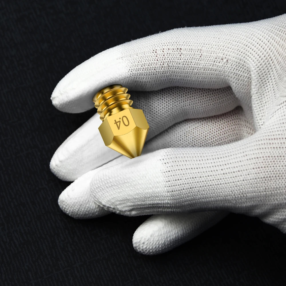 Custom MK8 Brass Nozzle 0.2 0.3 0.4 0.5 0.6MM Extruder Print Head Nozzle 1.75MM Filament For 3D Printer Ender-3 CR10 CR10S Manufacturer