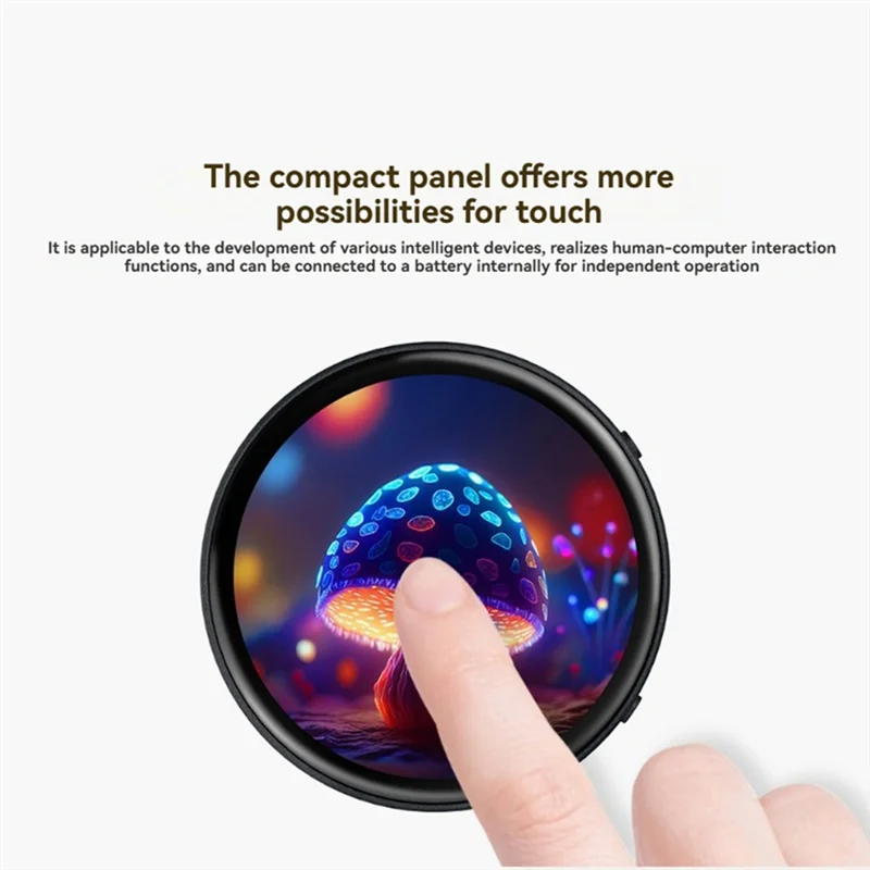 Well Made-ESP32-S3 Development Board 1.75Inch AMOLED Touchscreen With Case Support Deepseek Xiaozhi AI Voice Interaction