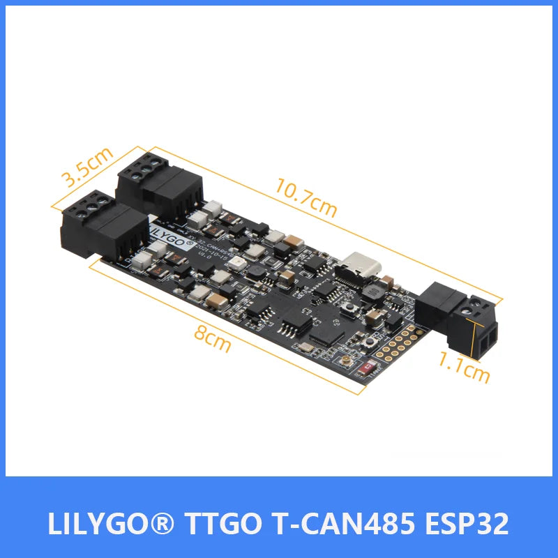 Custom TTGO T-CAN485 ESP32 CAN RS-485 Supports TF Card WIFI BT Wireless IOT Engineer Control Module Development Board Manufacturer