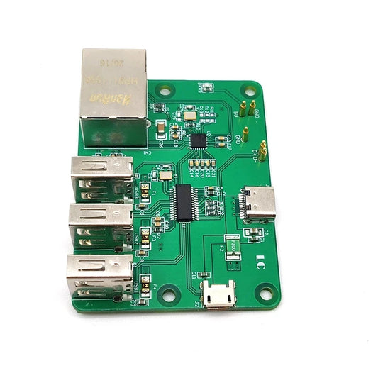 Custom Raspberry Pi zero network HUB expansion board USB to Ethernet HUB Manufacturer