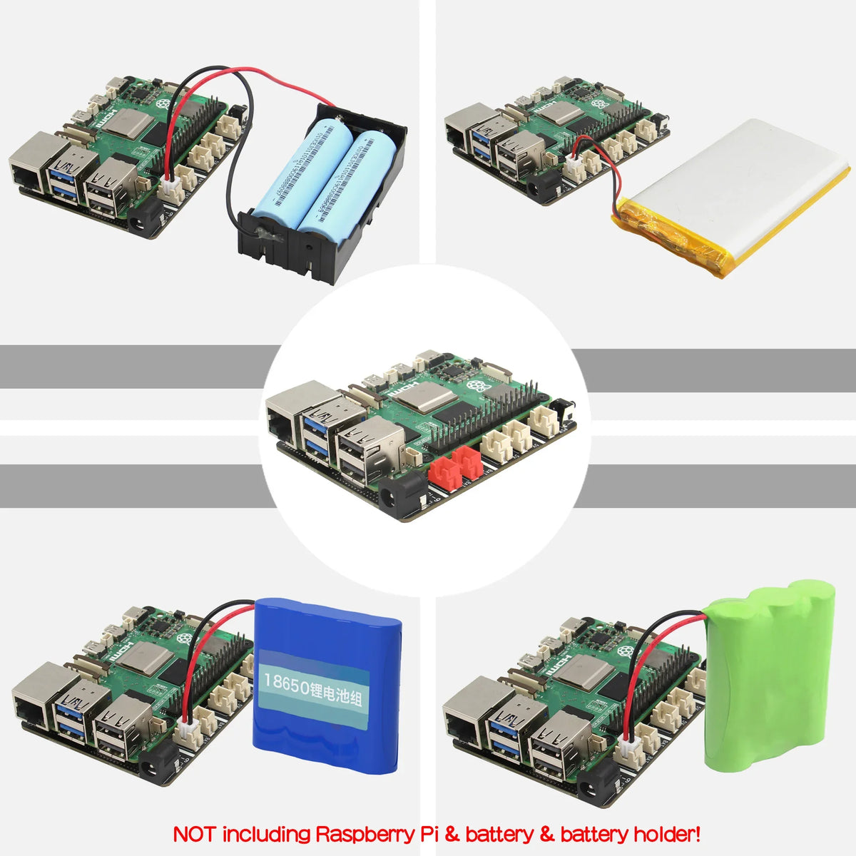 X1203 UPS  5.1V 5A Shield & Power Management Board for Raspberry Pi 5
