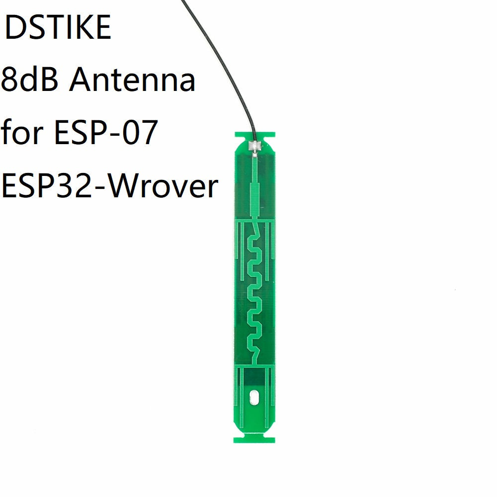 IPEX 8dBi Antenna for ESP-07/ESP32-Wrover Custom PCB pcba production prototyping pcba inspection camera customize