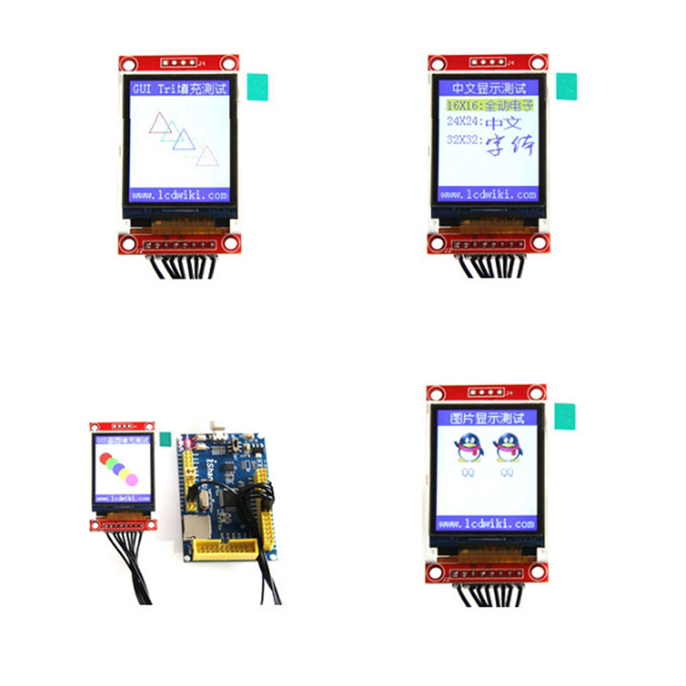 1.8 inch RGB LCD screen display module 128*160 ST7735 driver SPI interface with SD slot Custom