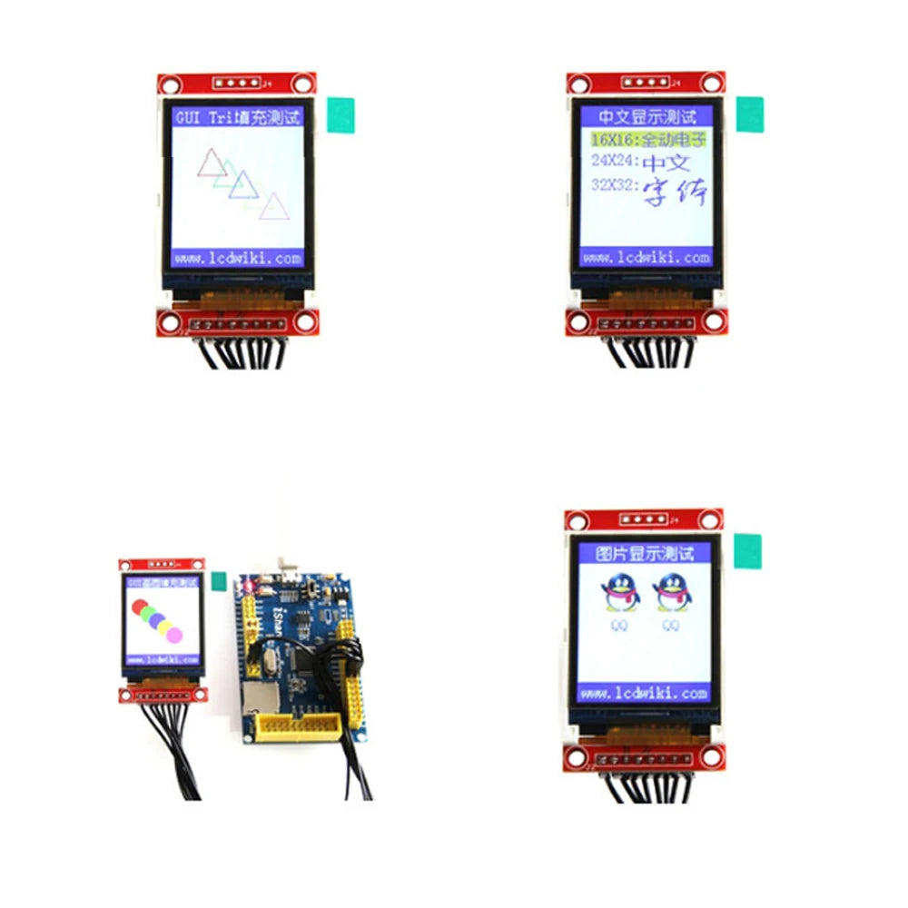 Custom 1.8 inch RGB LCD screen display module 128*160 ST7735 driver SPI interface with SD slot Manufacturer