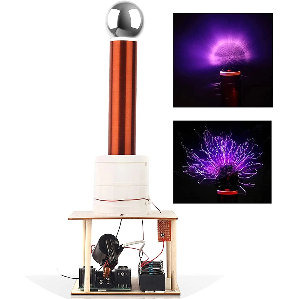 Custom Tesla Coil Plasma Generator Spark Gap Mini Ball DIY Electronic Kit Wireless Transmission DC 12~36V Soldering Training Suite Manufacturer