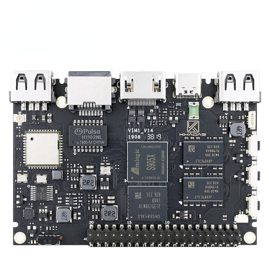 Khadas VIM1  Quad Core  Development Board Amlogic S905X Open SourceCustom PCB pcba modulo mini 3 porte switch ethernet customize