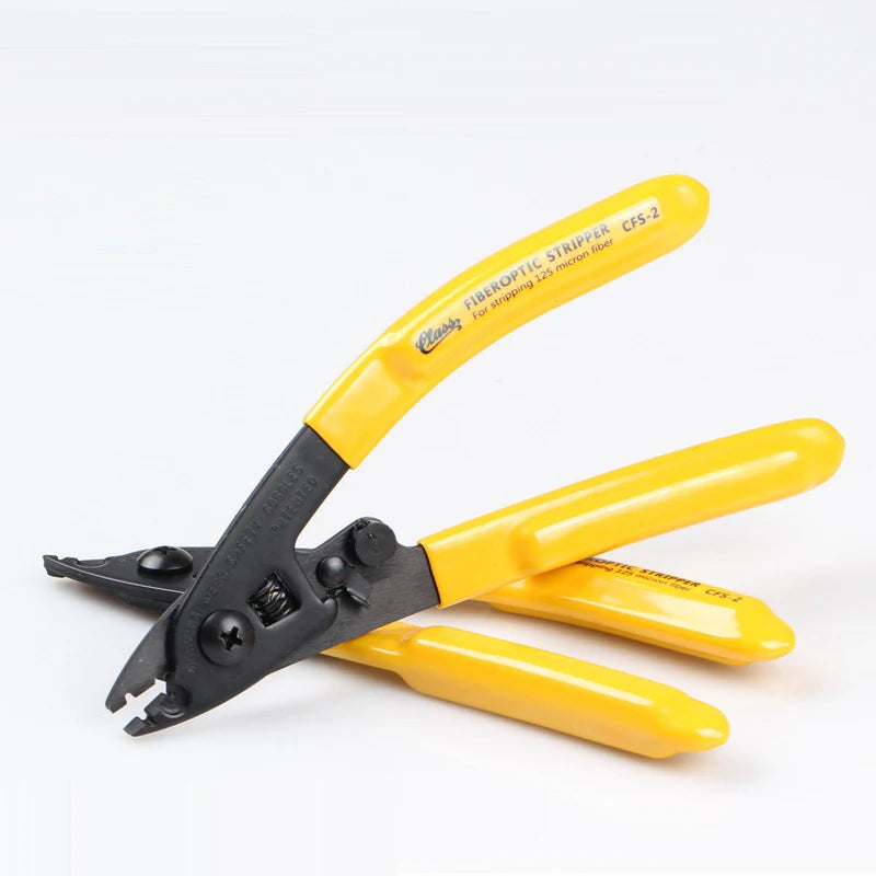 Custom 5 In 1 FTTH Fiber Optic Tool Kit with FC-6S Fiber Cleaver and Double port Miller stripping + pliers Wire stripper Use Ftth Fttx Manufacturer