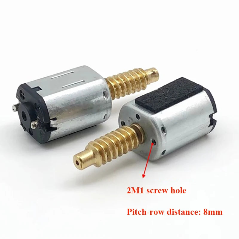 Custom Micro Mini 10mm*12mm Precious Metal Brush N20 Motor with Brass Worm Gear DC 1.5V 3V 3.7V 6V 28000RPM High Speed Manufacturer