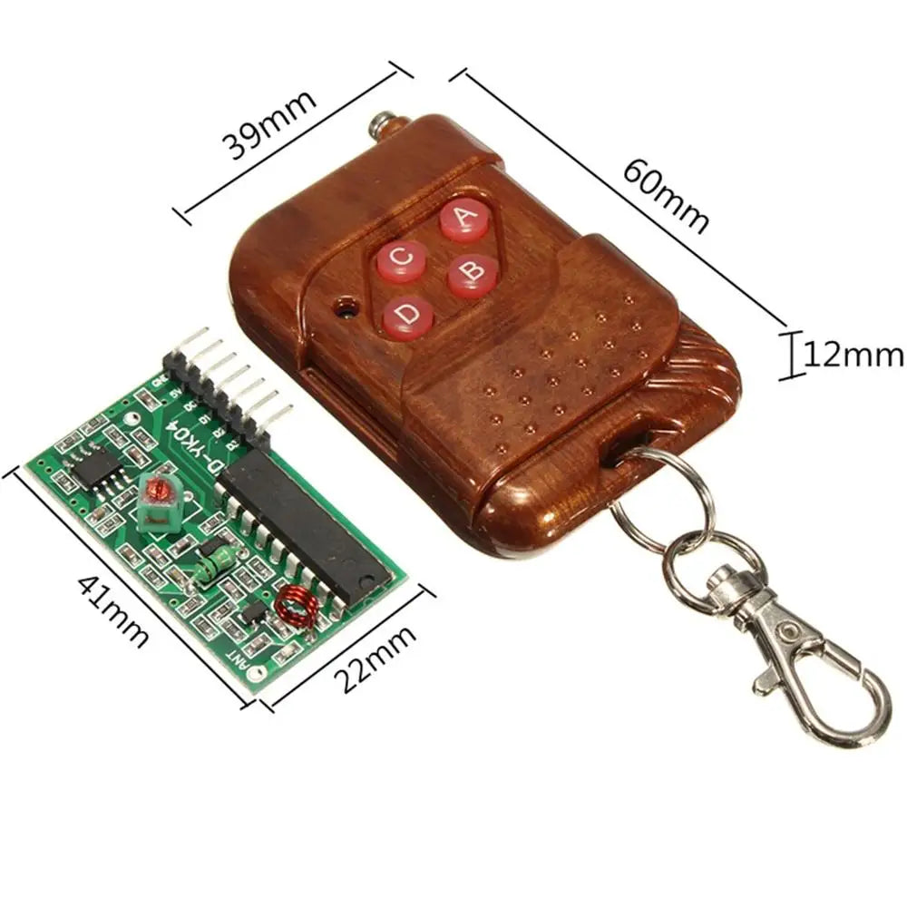 Custom IC2272 315MHz 4 Channel Wireless RF Remote Control IC-2272 modules Manufacturer