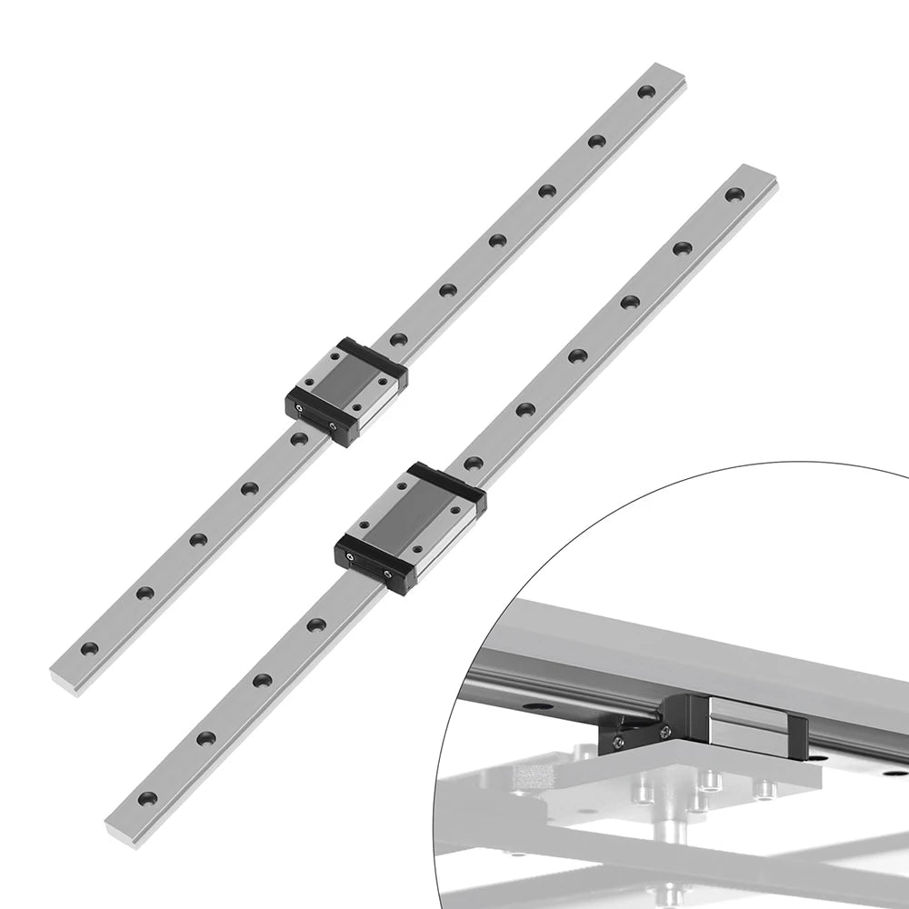 Custom New 3D Printer Linear Guide Core Xy Mgn12H 100 150 200 250 300 350 400 450 500 550 600Mm Linear Rail + Mgn12C Or Mgn12H Carriage Manufacturer