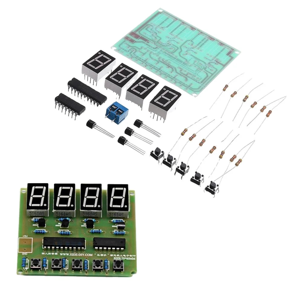 Custom Electronic PCB Assembly, Prototype SMT PCB assembly,Shenzhen PCB Assembly DIY Four People Responder Answering Machine Module Manufacturer