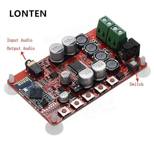 Custom Lonten 25W+25W TDA7492P  CSR4.0 o Receiver Digital Amplifier Board Manufacturer