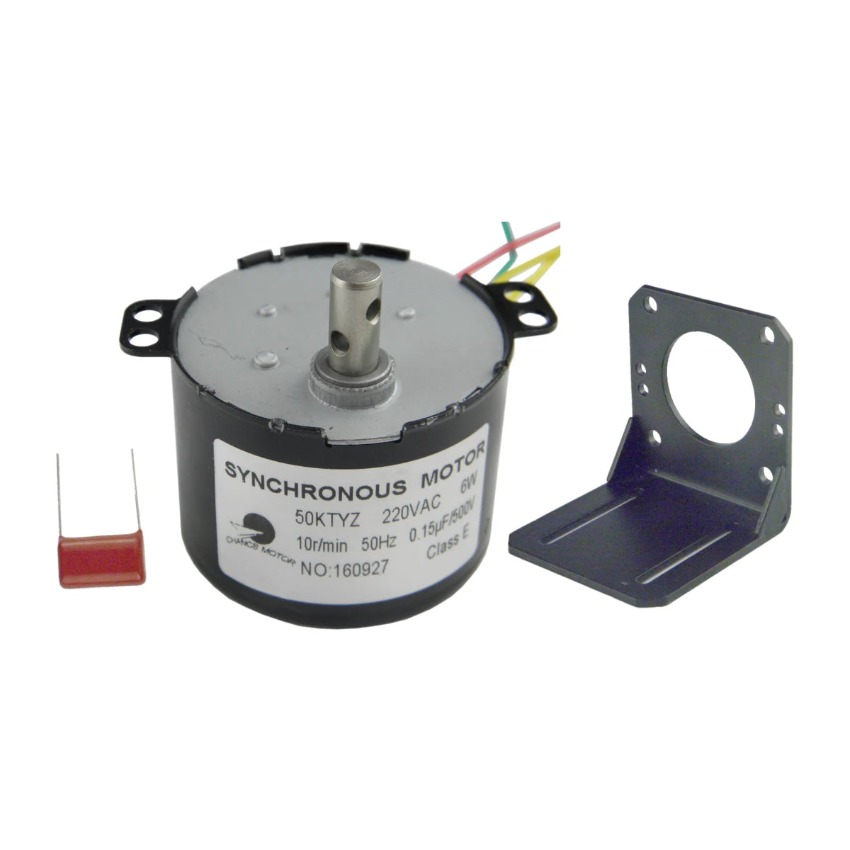 Custom Electric Synchronous Gear Motor 50KTYZ 220V 10RPM Slow Speed Micro AC Motor With Fixed Mounting Motor Base Machine Seat Manufacturer