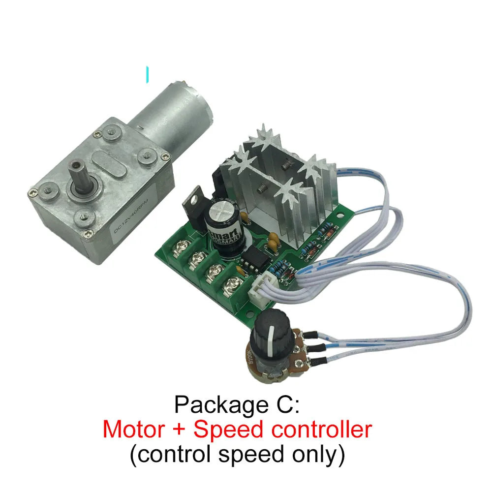 Custom JGY-370 Worm DC Motor Turbo Drive High Torque Mini Gear Motor 6v 12v 24v 3rpm-210rpm Geared Worm Reduction Motor Self-lock Manufacturer