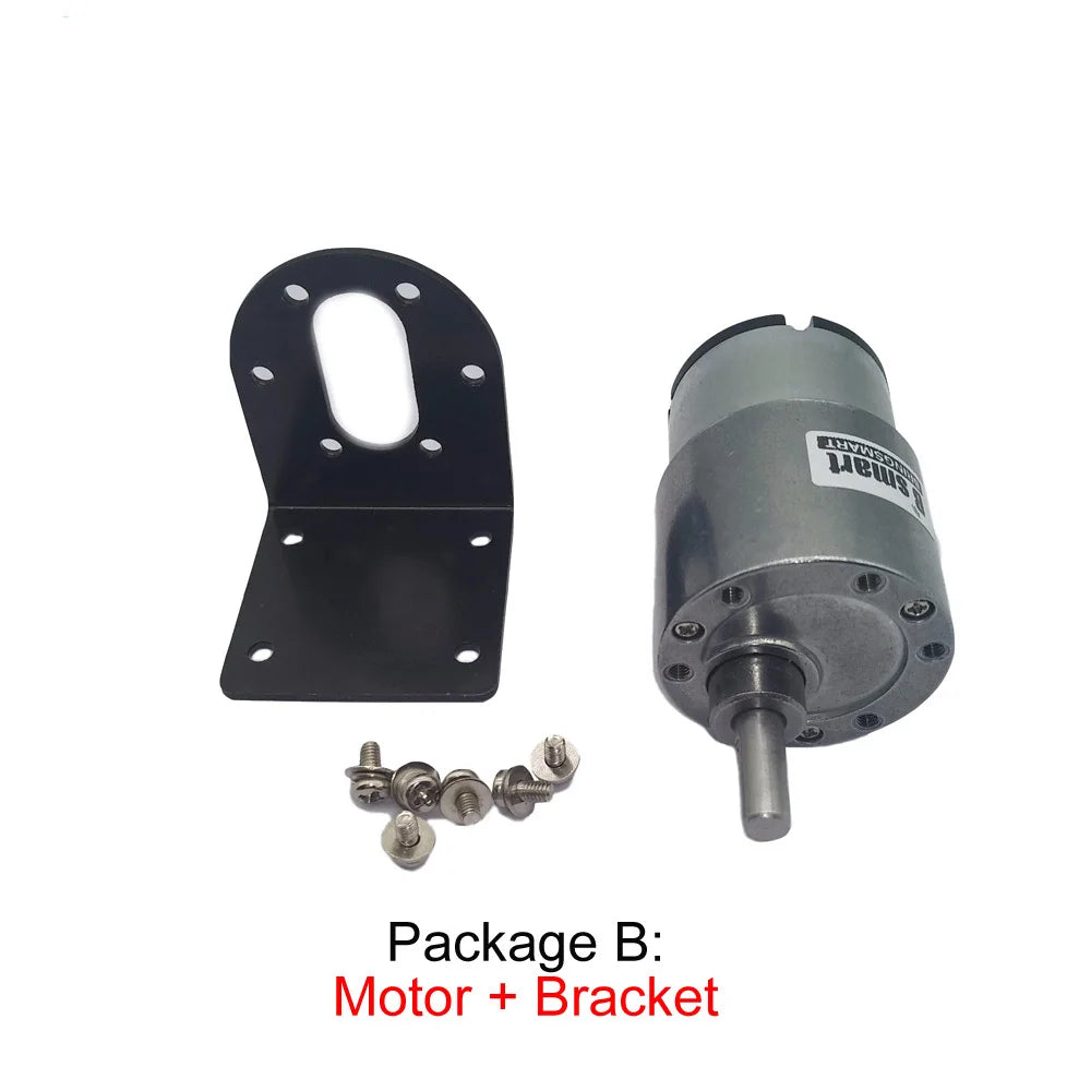 Custom DC 12 24 Volt Motors  High Torque Reversed Micro Electricmotor Mini Metal Parts For Robot DIY Part Toy Tool JGB37-520 Manufacturer