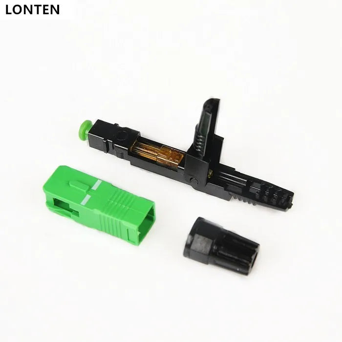 Custom FTTH SC UPC APC single-mode fiber optic SC quick connector FTTH Fiber Optic Fast Connector SC Connector Manufacturer