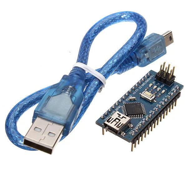 Custom 5Pcs/lot atmega328 atmega328P Nano 3.0 Controller Board Compatible with DIY Nano CH340 USB Driver with USB Cable Manufacturer
