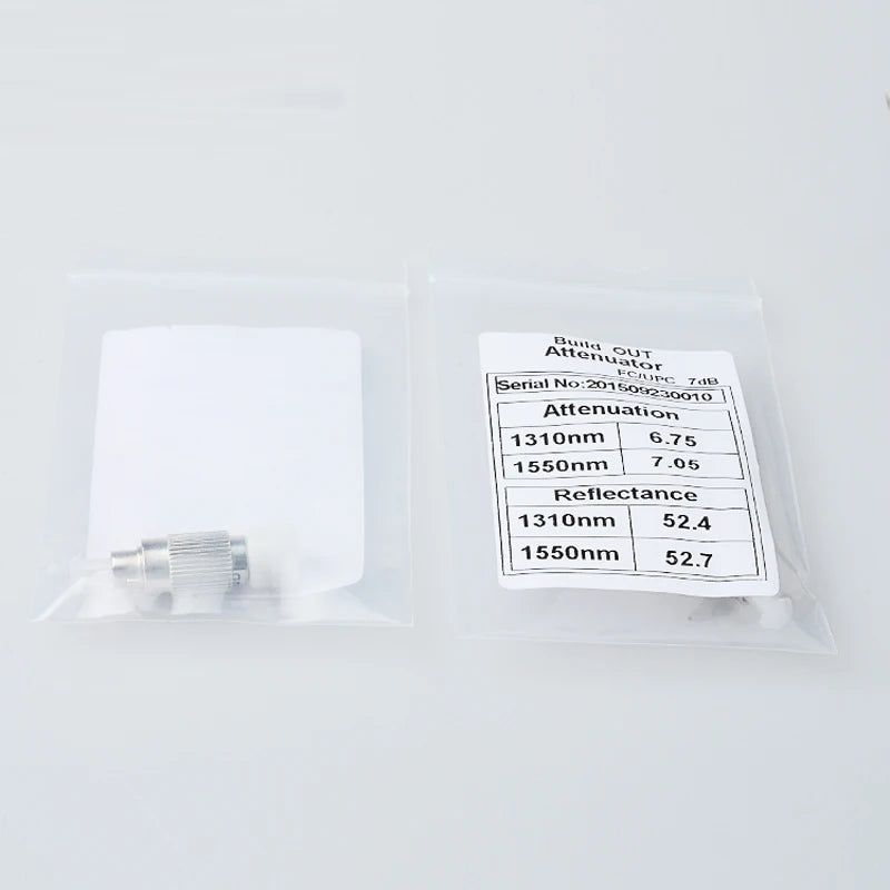 Custom 5PCS/bag FC UPC female to male 7dB fiber optic Attenuator FC UPC 7db female male Fiber Optic Attenuator Adapter Manufacturer