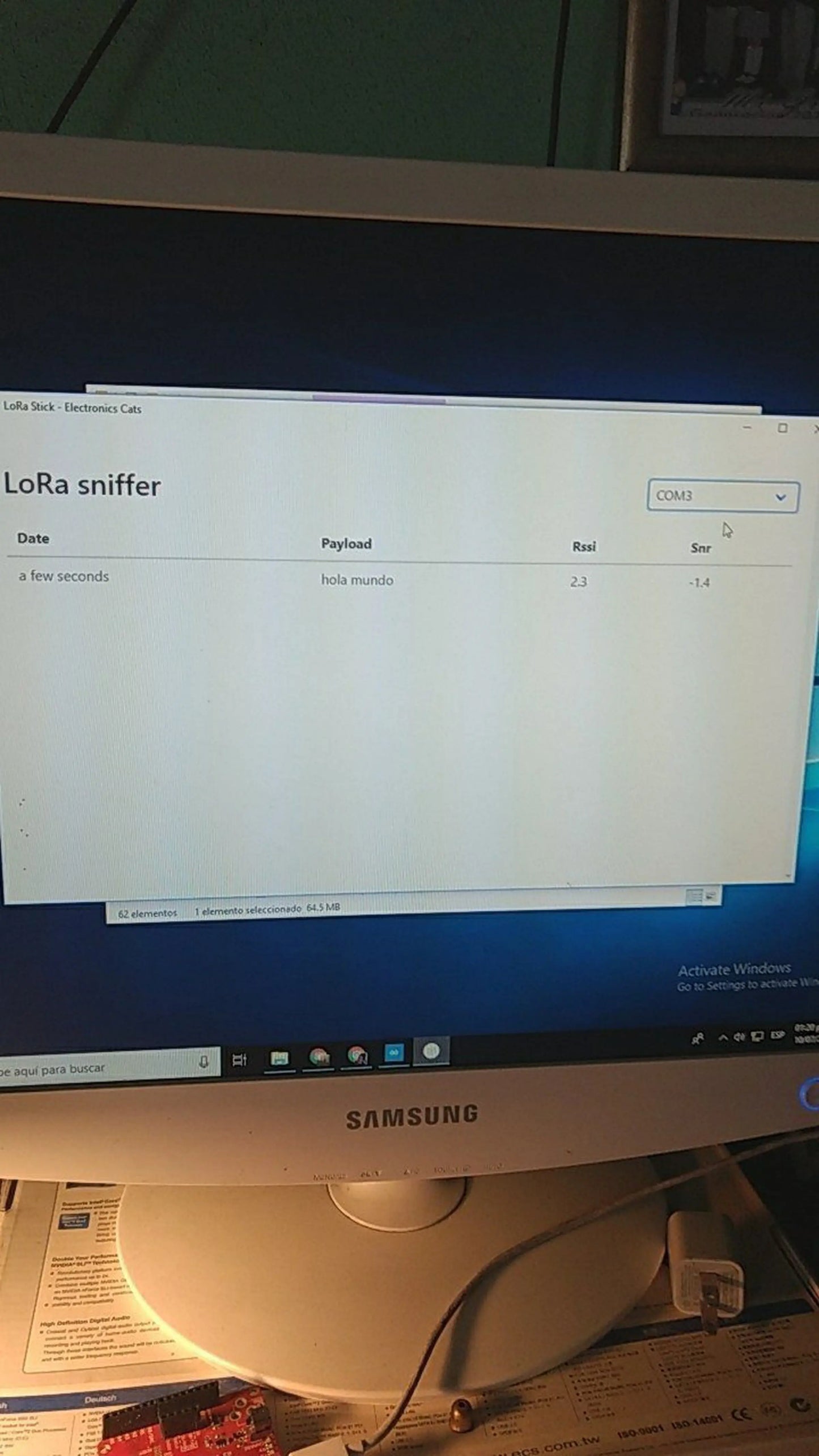 Custom Custom CatWAN USB Stick LoRa Protocol Analysis Tool Manufacturer