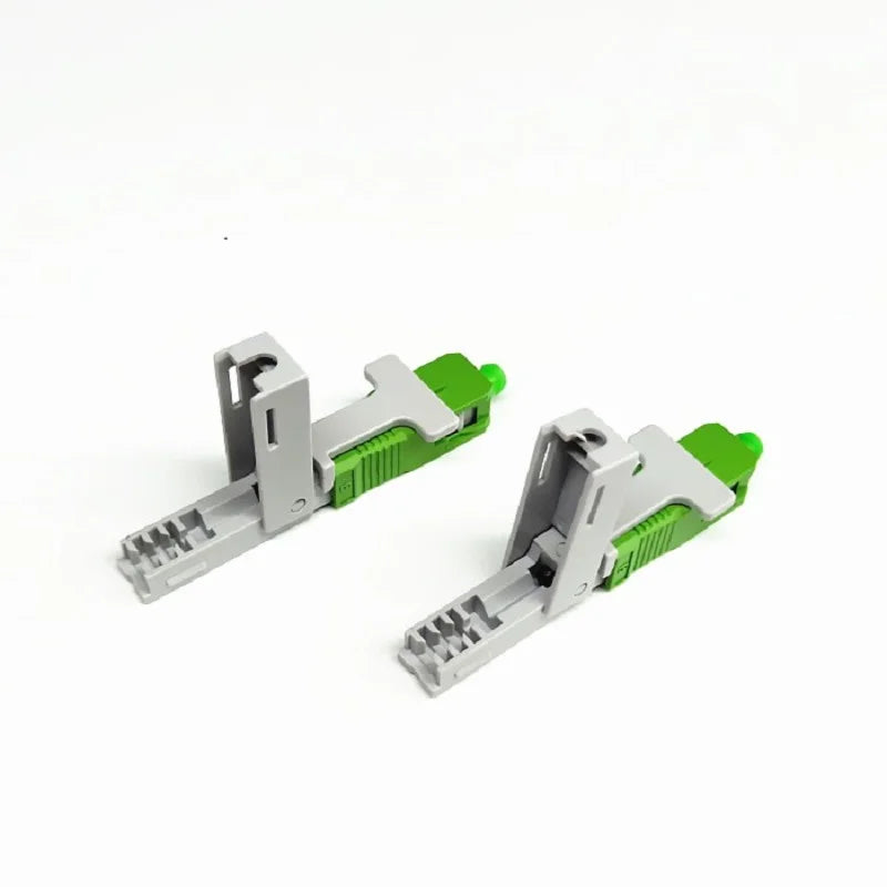 Custom 100PCS FTTH SC UPC APC Optical fibe quick connector SC FTTH Fiber Optic Fast Connector SC Connector Manufacturer