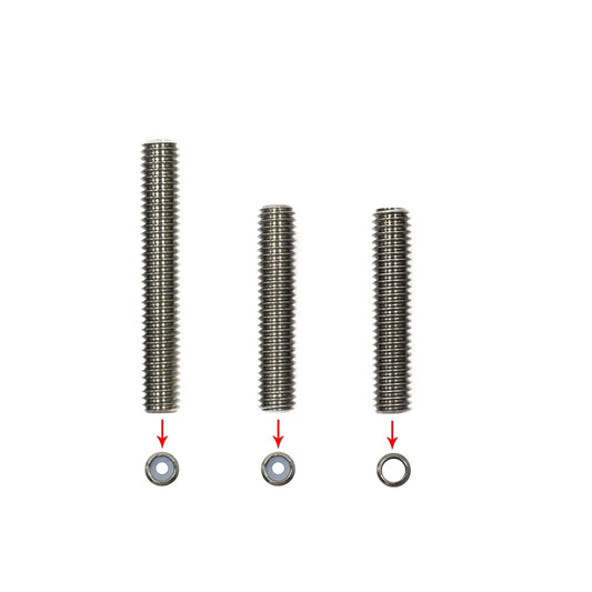 Custom Stainless Steel Throat Long M6 30mm 40mm Threaded For MK8 MK9 1.75mm Filament 3D Printers Parts Tube Full Metal Part 4.1 Manufacturer