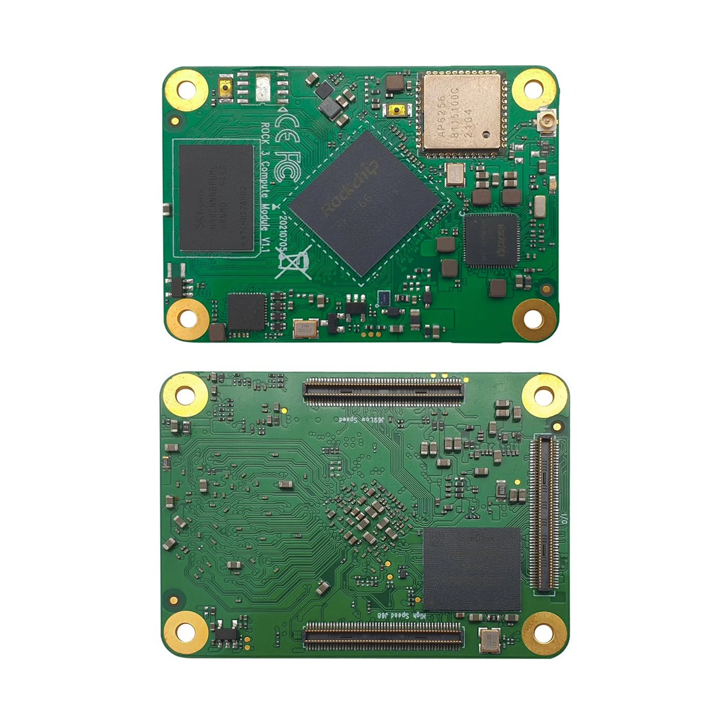 Custom  Radxa CM3 Core Board Module With Rockchip Micro Rk3566 Chip wifi BT Manufacturer