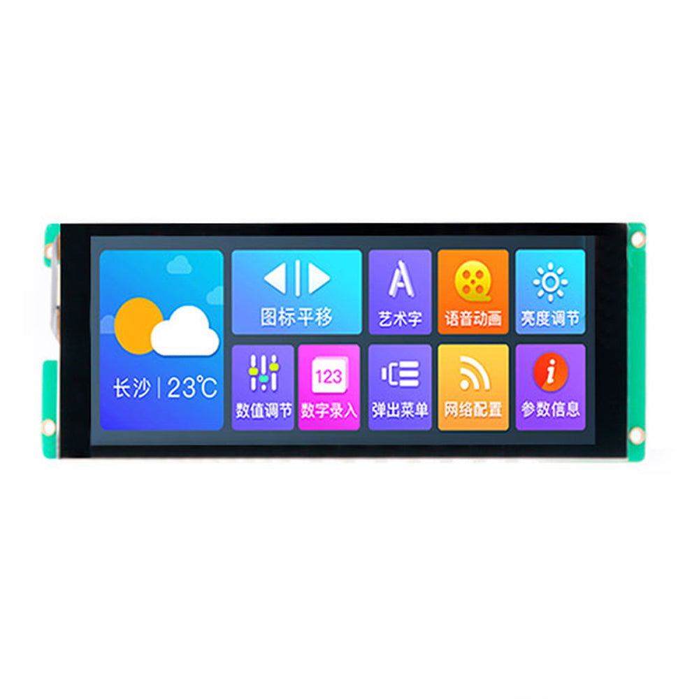 LONTEN 6.86 inch Serial screen DGUS II smart screen wifi module interface capacitive touch screens Custom