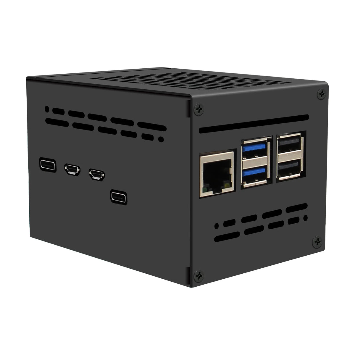 Custom  X1200-C1 Metal Case for Raspberry Pi 5 & X1200 UPS Board