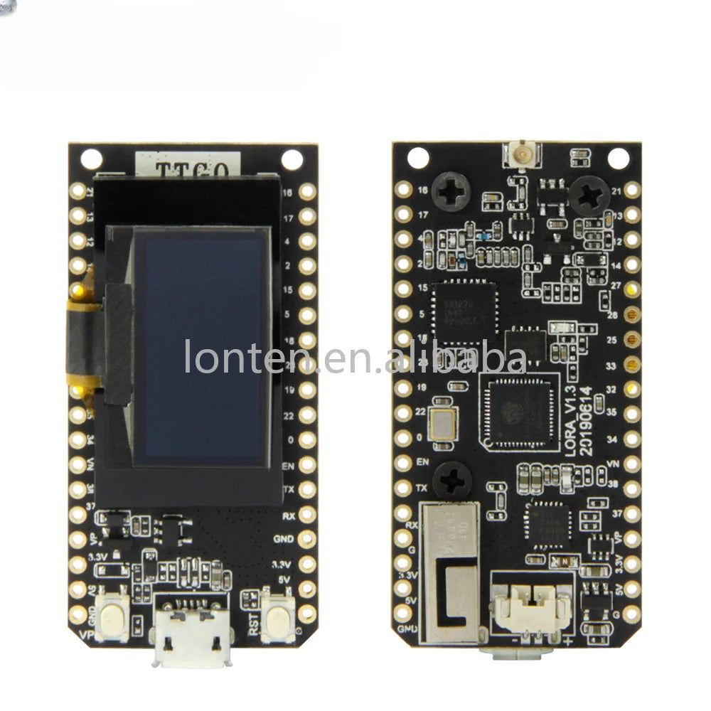 Custom LoRa V1.3 ESP32 SX1276 868/915Mhz WIFI Wireless BT Module 0.96 Inch OLED Screen Support Arduin0 Development Board Manufacturer