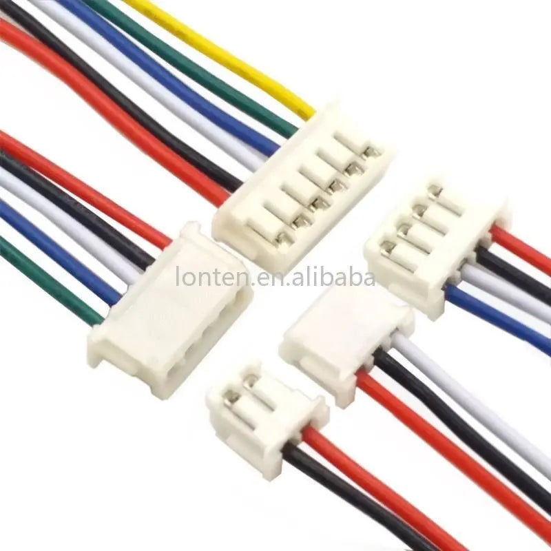 Custom ZH 1.5mm 2/3/4/5/6/7/8/9/10P Double-ended Terminal Line 10CM/15CM/20CM ZH1.5 Same / Reverse Direction Electronic Wire Manufacturer
