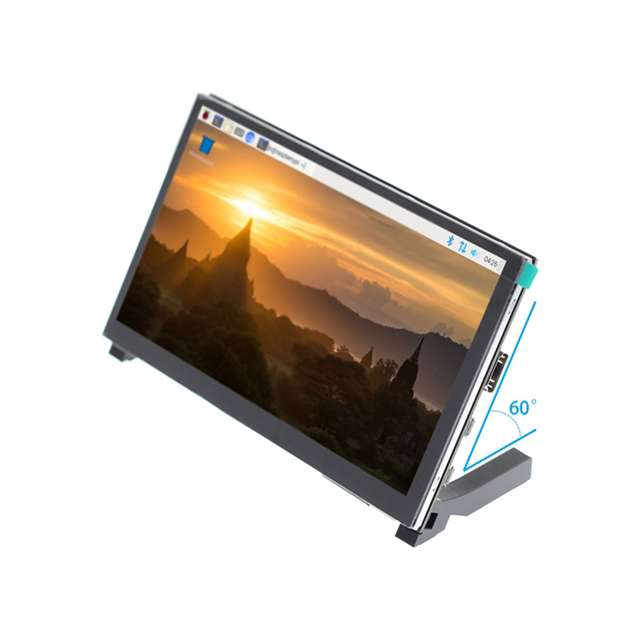 7 Inch Full View LCD IPS Touch Screen for Raspberry Pi HD Display Capacitive Monitor 5-Point Touch Control Custom