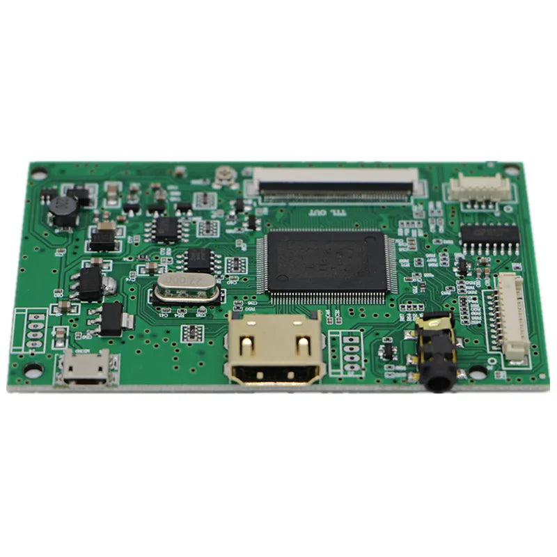 Custom HD + Audio LCD driver board + 6.5 inch LCD panel AT065TN14 800 * 480 USB 5V DYI kits for Raspberry Pi 3B 2 screen Manufacturer