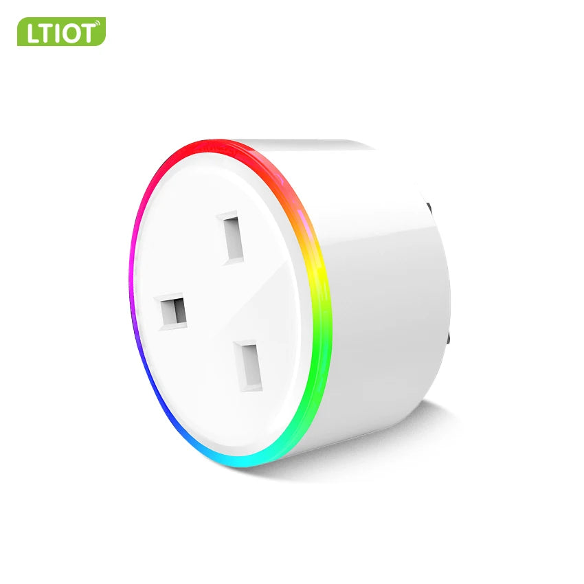 Custom Lonten Smart Socket Wireless Power Plug WiFi Socket UK Plug Timing Voice Control with Amazon Alexa Google Home APP Control Manufacturer