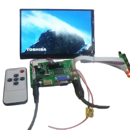 Custom Raspberry pi e 2 Raspberry Pi 7 inches of liquid crystal display suite N070ICG LD1/LD4 IPS HD + VGA + 2 av 1280 x800 car DIY Manufacturer