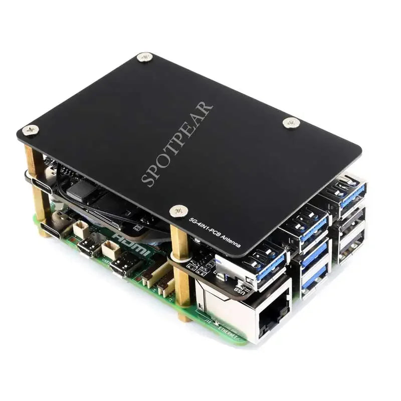 Custom Raspberry Pi 5 PCIe to M.2 4G/5G USB 3.2 Hub Extension Board for SIMCom Quectel 4G/5G Modules
