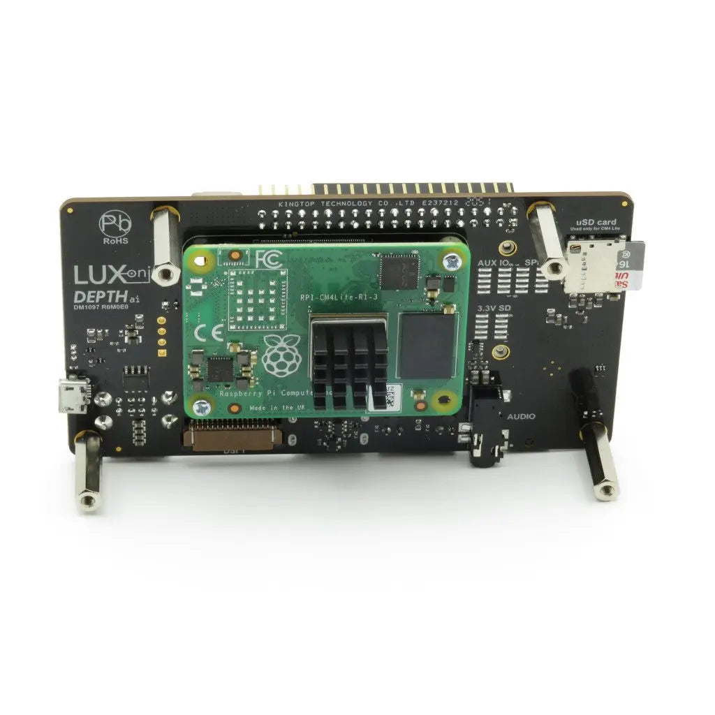 Custom OAK-D-CM4 Raspberry Pi Artificial Intelligence OpenCV AI Binocular DepthAI garage door opener pcba Manufacturer