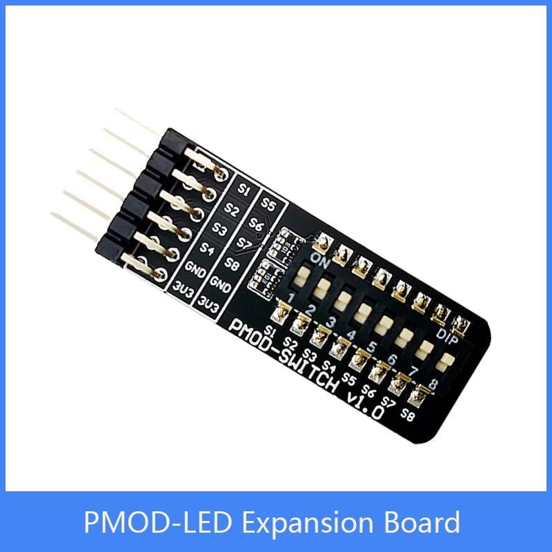 Custom PMOD-SWITCH Expansion Board ICESugar FPGA Expansion Module Standard PMOD Interface 8 bit DIP Switch Manufacturer