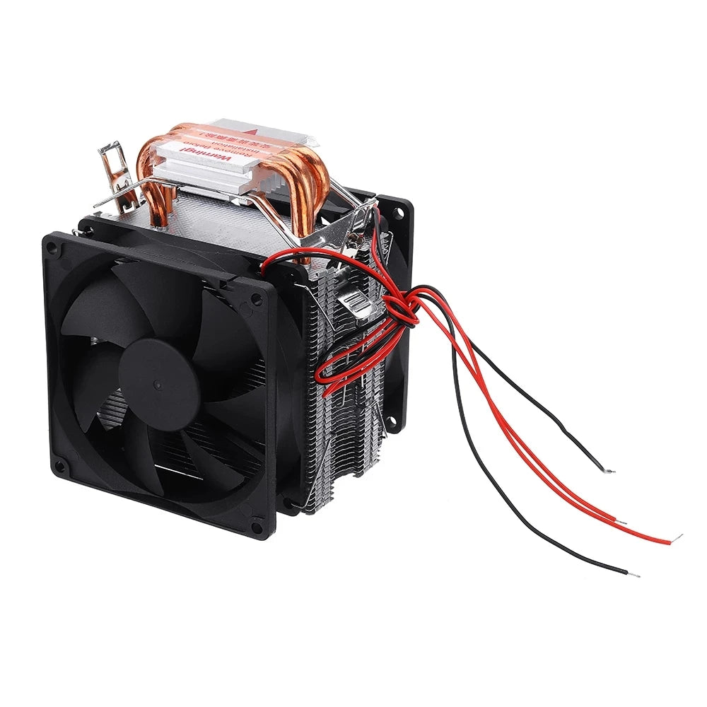 Custom DC 12V 10A 3 Copper Tube DIY Semiconductor Refrigeration Water Cooling Block Kit Module Manufacturer