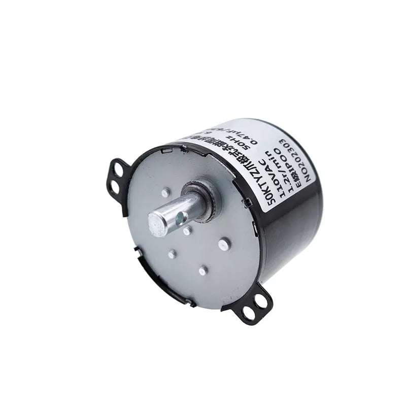 Custom 50KTYZ 110VAC Permanent Magnet Synchronous Motor 6W Speed Reducer Motors Controllable Positive And Negative Inversion Manufacturer