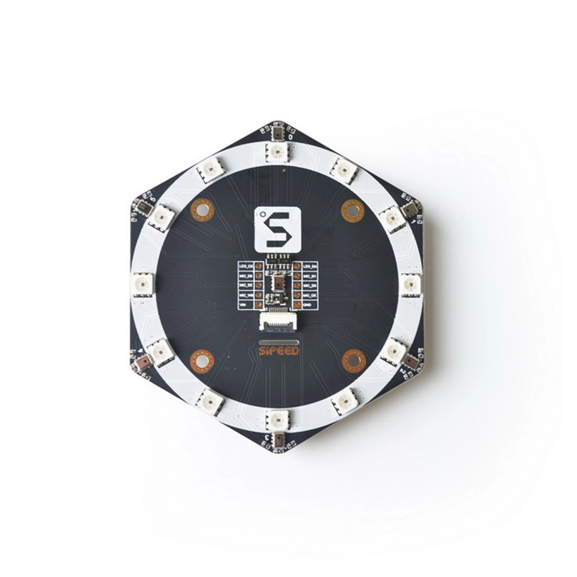 Custom Sipeed 6+1 Mic Array Sound Source Localization Beamforming Spee ...