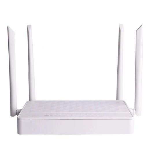 Custom FTTH Equipment Fiber Optical Modem 4Ge 2 Voip 2.4G 5G Usb Dual Band 5Dbi Wifi Ac Router Manufacturer