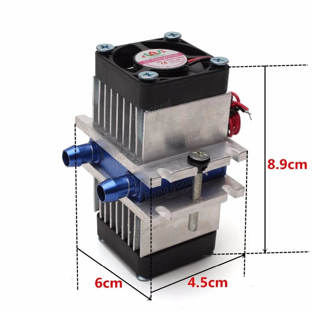 Custom DIY Thermoelectric Peltier Refrigeration Cooling System + Fan Kit Module Manufacturer