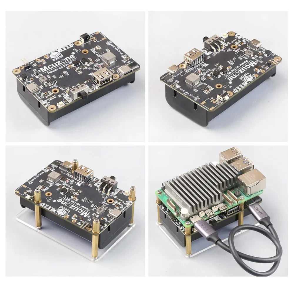 Raspberry Pi 5 UPS Power Module,21700 5V5A, Output USB-C with PD Negotiation Function Custom