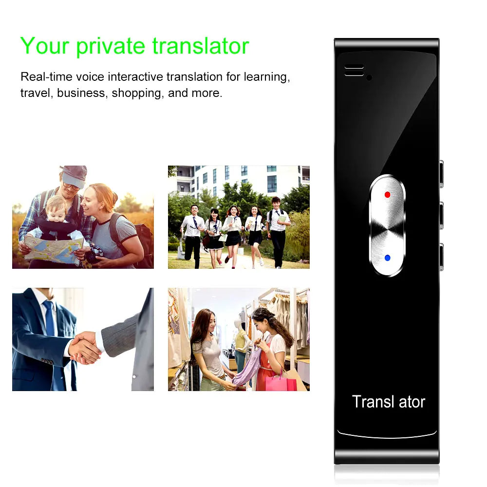 Custom T8s Mini Pocket Instant Voice Translator Speech Translation  Two-Way Real Time 40 Language for Business Meeting Travel Manufacturer