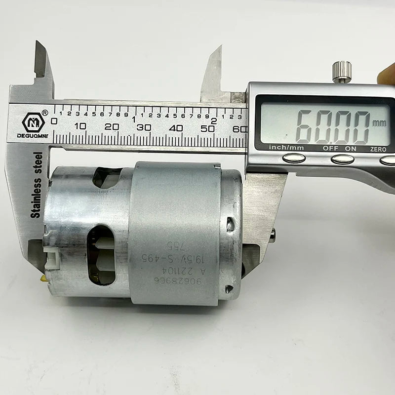 Custom RS-755WC-8017 Carbon Brush Power Motor DC 18V 19.5V 22600RPM High Speed Large Torque Short Shaft for Electric Tool Drill Saw Manufacturer