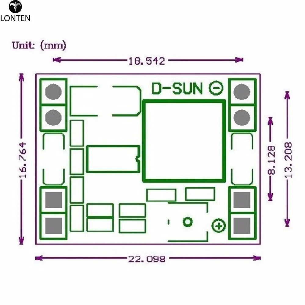 Custom Lonten Mini MP1584EN DC-DC BUCK Adjustable Step Down Module 4.5V-28V Input 0.8V-20V Output Manufacturer