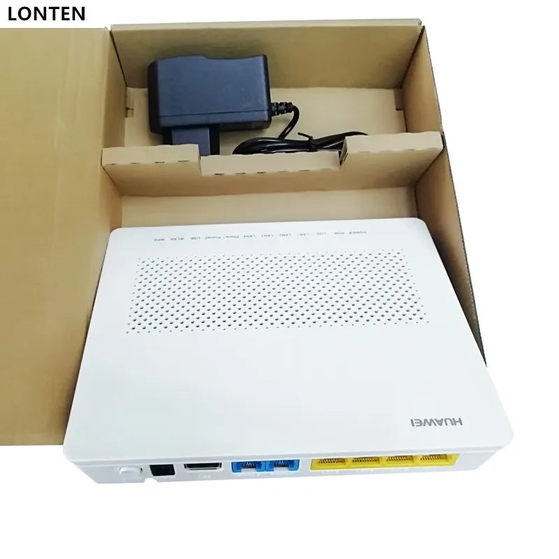 Custom Original HG8346R wireless Epon Terminal wireless with 4FE+2Phone+wifi+1USB HGU 8347R EPON ONT ONU English Firmware Manufacturer